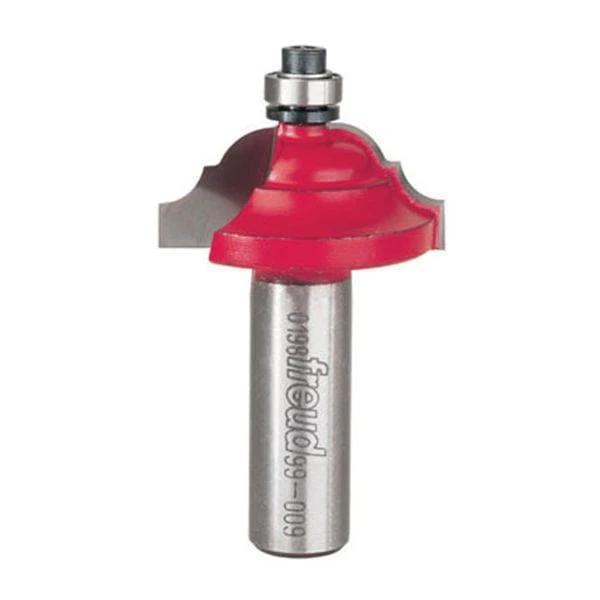 99-009 Quadra-Cut Cove And Bead Router Bit 1/2" Shank 13/64" R